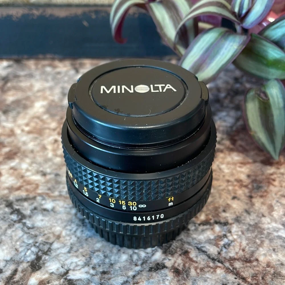 Minolta camera lense